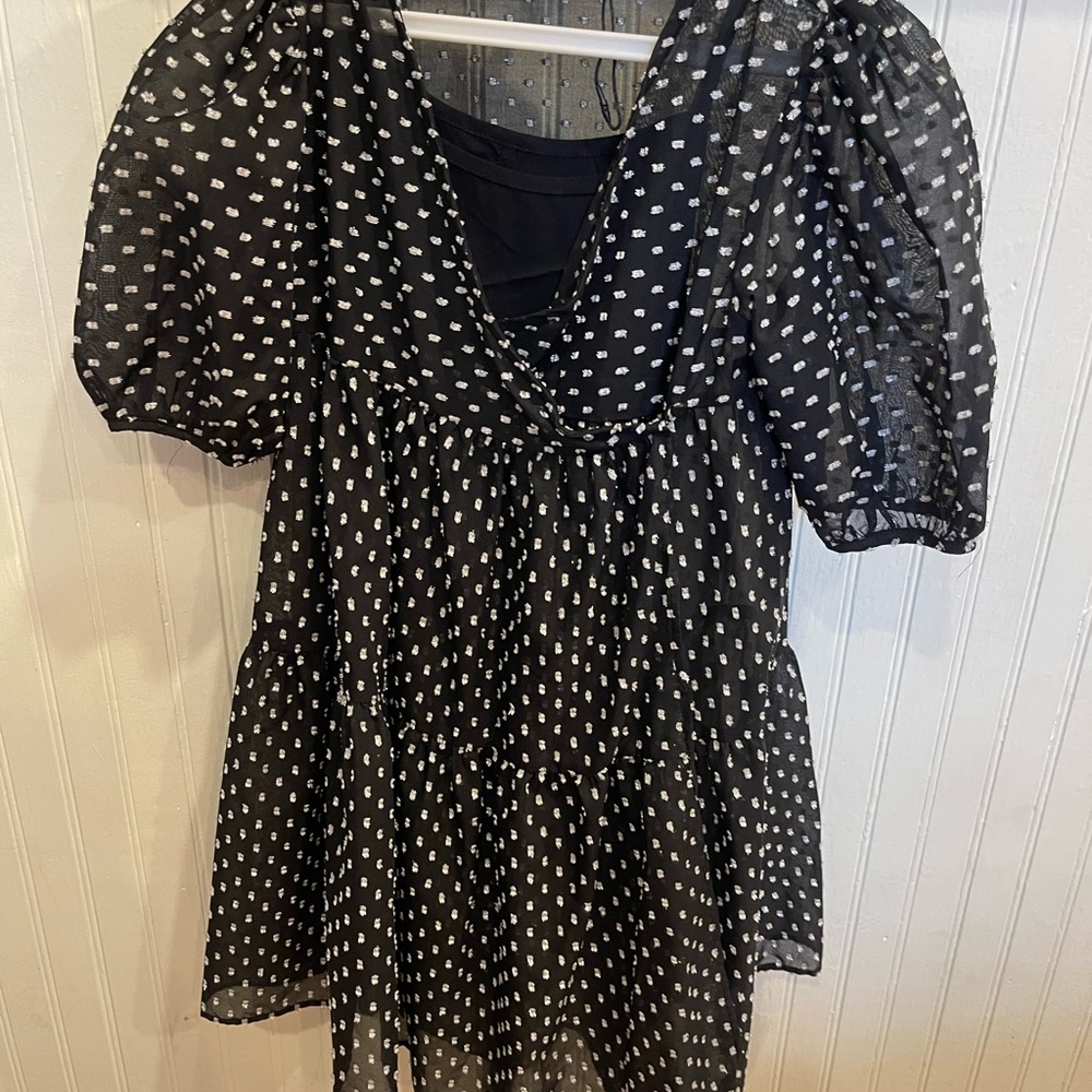 Zara crossover dress new without tags
